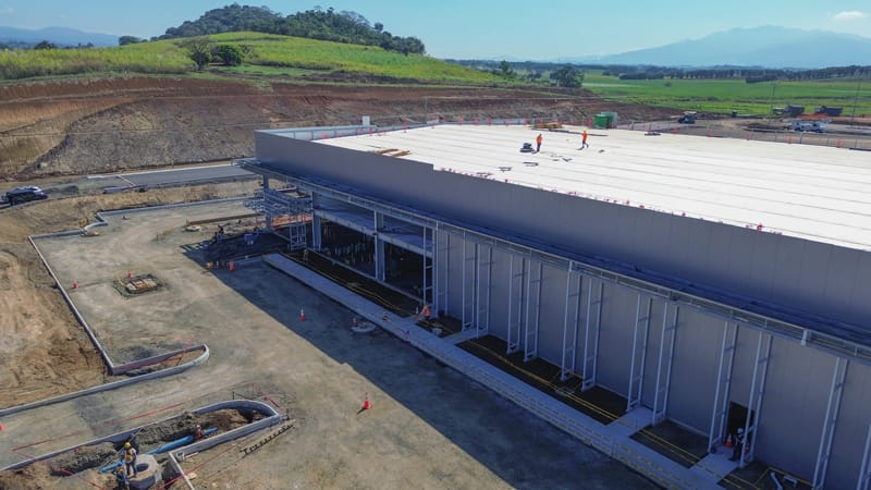 costa rica facility construction update